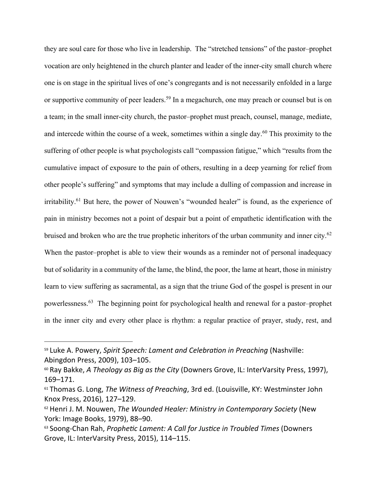The Pastor–Prophet Paradigm, page 12