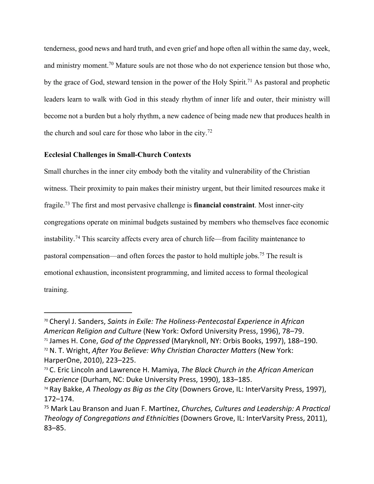 The Pastor–Prophet Paradigm, page 14